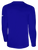 REFEREE  BASICS LONG SLEEVE TEE SHIRT ROYAL BLUE WHITE - TENNESSEE
