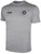 REFEREE BASICS II SHORT SLEEVE TRAINING TOP LIGHT HEATHER GREY BLACK - TENNESSEE