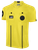 OFFICIAL REFEREE V-NECK SHORT SLEEVE JERSEY REFEREE YELLOW BLACK -USO