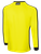 NCAA REFEREE LONG SLEEVE JERSEY NEON YELLOW BLACK -USO
