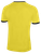 BASICS REFEREE SHORT SLEEVE JERSEY REFEREE YELLOW BLACK -USO