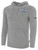 REFEREE BASICS FLEECE HOODIE LIGHT HEATHER GREY - UTAH
