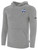 REFEREE BASICS FLEECE HOODIE LIGHT HEATHER GREY - UTAH