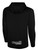 REFEREE BASICS HOODED TRAINING TOP BLACK WHITE -USO