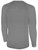 REFEREE BASICS II LONG SLEEVE TRAINING TOP LIGHT HEATHER GREY BLACK -USO