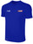 REFEREE BASICS II SHORT SLEEVE TRAINING TOP ROYAL BLUE WHITE -USO