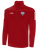 REFEREE TRIBECA 1/4 ZIP TRAINING JACKET RED WHITE - UTAH