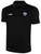 REFEREE CLASSIC POLY POLO BLACK WHITE - UTAH