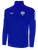 REFEREE TRIBECA 1/4 ZIP TRAINING JACKET ROYAL BLUE WHITE - UTAH