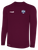 REFEREE BASICS II LONG SLEEVE TRAINING TOP MAROON WHITE - UTAH
