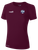REFEREE BASICS II SHORT SLEEVE TRAINING TOP MAROON WHITE - UTAH