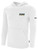ROAR LACROSSE BASICS FLEECE PULLOVER HOODIE CREST ON WEARER'S LEFT CHEST WHITE BLACK