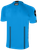 OFFICIAL REFEREE SHORT SLEEVE JERSEY WITH ZIPPER REFEREE BLUE BLACK - UTAH
