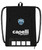 UDA SOCCER PITCH I DELUXE SACKPACK BLACK WHITE