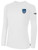 NORCAL STATE CUP  BASICS LONG SLEEVE T-SHIRT LEFT CHEST: CREST WHITE BLACK