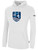 NORCAL STATE CUP  BASICS FLEECE HOODIE CENTER FRONT: CREST WHITE BLACK
