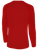 REFEREE   BASICS II LONG SLEEVE TRAINING TOP RED WHITE - ECSR