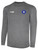 REFEREE   BASICS II LONG SLEEVE TRAINING TOP DARK HEATHER GREY WHITE - ECSR
