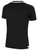 REFEREE   UPTOWN V-NECK SHORT SLEEVE TRAINING TOP BLACK WHITE - ECSR