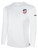 USA DEAF SA BASICS LONG SLEEVE COTTON TEE SHIRT CREST ON WEARERS LEFT CHEST WHITE BLACK