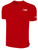 USA FIELD  HOCKEY BASICS COTTON TEE CREST ON WEARERS LEFT CHEST RED WHITE