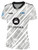 BAYSIDE RUSH  BROOKLYN II RUSH SOCCER  SCATTERED SHARDE SHORT SLEEVE MATCH JERSEY WHITE PROMO GREY BLACK