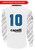 COLORADO RUSH COS  BROOKLYN II RUSH SOCCER SCATTERED SHARDE LONG SLEEVE MATCH JERSEY WHITE PROMO GREY  BLACK