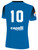 COLORADO RUSH COS  BROOKLYN II RUSH SOCCER PYRAMIDS SHORT SLEEVE MATCH JERSEY PROMO BLUE BLACK WHITE 