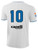 COLORADO RUSH COS  RUSH SOCCER EMPIRE KNIT STRIPE MATCH JERSEY WHITE PROMO BLUE 