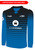 COLORADO RUSH  BROOKLYN II RUSH SOCCER PYRAMIDS LONG SLEEVE MATCH JERSEY PROMO BLUE BLACK WHITE