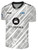 EMERALD COAST UNITED RUSH  BROOKLYN II RUSH SOCCER SCATTERED SHARDE SHORT SLEEVE MATCH JERSEY WHITE PROMO GREY BLACK