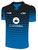 EAST PENN RUSH  BROOKLYN II RUSH SOCCER PYRAMIDS SHORT SLEEVE MATCH JERSEY PROMO BLUE BLACK WHITE