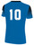 IOWA RUSH  BROOKLYN II RUSH SOCCER PYRAMIDS SHORT SLEEVE MATCH JERSEY PROMO BLUE BLACK WHITE