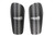 IOWA RUSH SOUTH  CAPELLI SPORT SHIN GARD & SLEEVE BLACK SILVER METALLIC