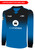 HILLSBORO RUSH  BROOKLYN II RUSH   SOCCER PYRAMIDS LONG SLEEVE MATCH JERSEY PROMO BLUE BLACK WHITE