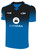 HILLSBORO RUSH  BROOKLYN II RUSH SOCCER PYRAMIDS SHORT SLEEVE MATCH JERSEY PROMO BLUE BLACK WHITE