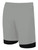 IOWA RUSH SOUTH  RUSH SOCCER MET MATCH SHORTS PROMO GREY BLACK