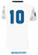 IOWA RUSH SOUTH   BROOKLYN II RUSH SOCCER SCATTERED SHARDE SHORT SLEEVE MATCH JERSEY WHITE PROMO GREY BLACK -KIT