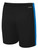 IDAHO  RUSH  SOCCER TEAM MATCH SHORTS BLACK WHITE