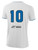 KENTUCKY RUSH  SOCCER EMPIRE KNIT STRIPE MATCH  JERSEY WHITE PROMO BLUE