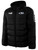 PALM BEACH RUSH MADISON SHORT WINTER JACKET BLACK WHITE