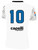 MOUNTAIN RUSH  BROOKLYN II RUSH SOCCER SCATTERED SHARDE SHORT SLEEVE MATCH JERSEY WHITE PROMO GREY BLACK