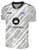 MOUNTAIN RUSH  BROOKLYN II RUSH SOCCER SCATTERED SHARDE SHORT SLEEVE MATCH JERSEY WHITE PROMO GREY BLACK