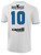NEVADA  RUSH  SOCCER EMPIRE KNIT STRIPE MATCH JERSEY WHITE PROMO BLUE