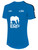 COLORADO RUSH NORTH  SOCCER MADISON SHORT SLEEVE TRAINING JERSEY PROMO BLUE BLACK WHITE