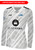 COLORADO RUSH NORTH   BROOKLYN II RUSH SOCCER SCATTERED SHARDE LONG SLEEVE MATCH JERSEY WHITE PROMO GREY BLACK