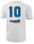 PFC RUSH  SOCCER EMPIRE KNIT STRIPE MATCH JERSEY WHITE PROMO BLUE