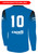 NORCO RUSH  BROOKLYN II RUSH SOCCER  PYRAMIDS LONG SLEEVE MATCH JERSEY PROMO BLUE BLACK WHITE
