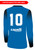 SUISUN RUSH  BROOKLYN II RUSH SOCCER PYRAMIDS LONG SLEEVE MATCH JERSEY PROMO BLUE BLACK WHITE