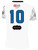 SUPERIOR RUSH  BROOKLYN II RUSH SOCCER  SCATTERED SHARDE SHORT SLEEVE MATCH JERSEY WHITE PROMO GREY BLACK